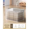 Transparent Large-Capacity Storage Box for Clothes, Toys, Snacks, and More