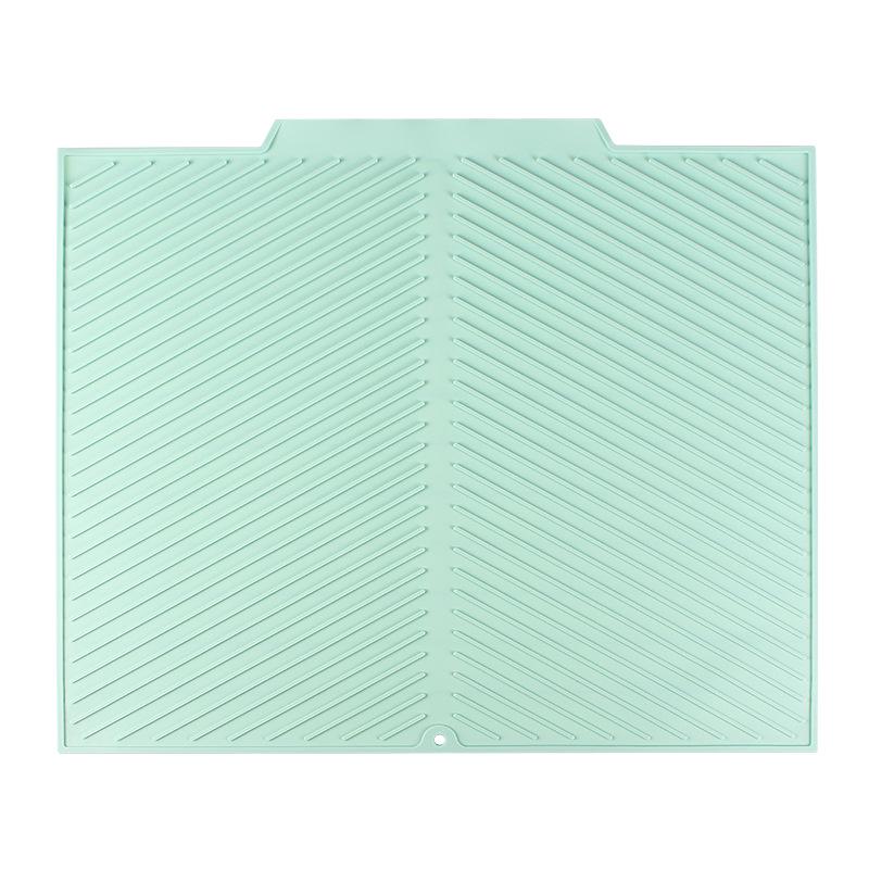 Silicone Kitchen Utensils Quick-Dry Drain Mat & Heat Insulation Pad
