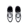 Li-Ning Comfortable Slip-Resistant Shock-Absorbing Mid-Top Skate Shoes Women Sneakers Black White AGCS324-3