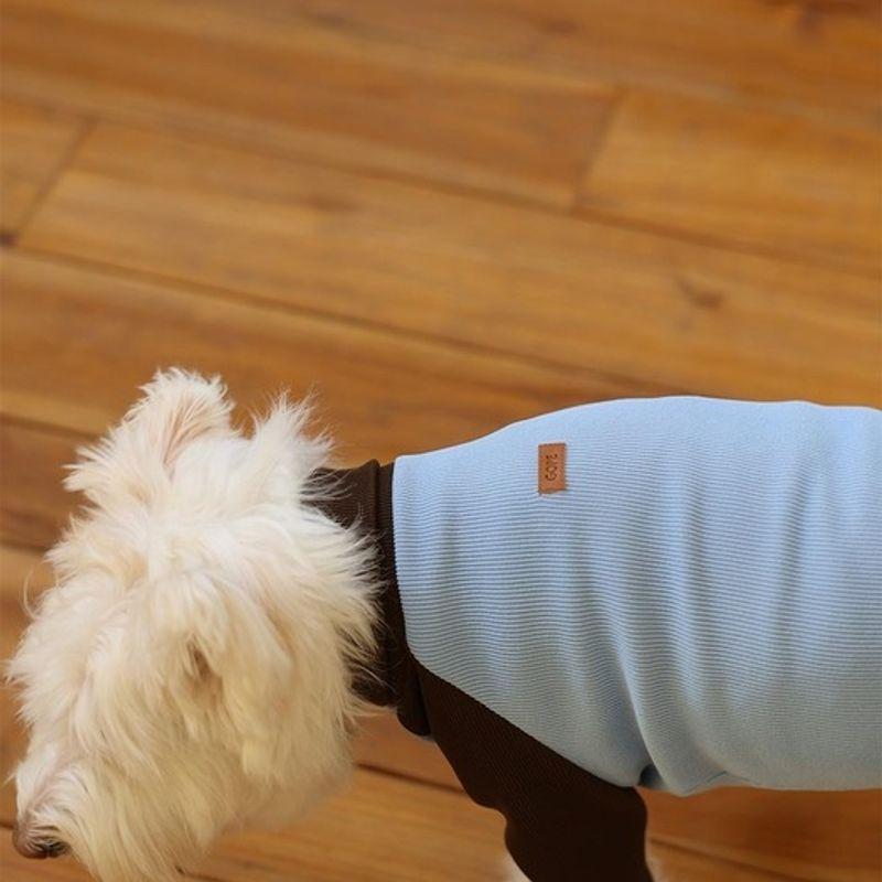 GOPE GOPE Dog Raglan Turtleneck DBSB