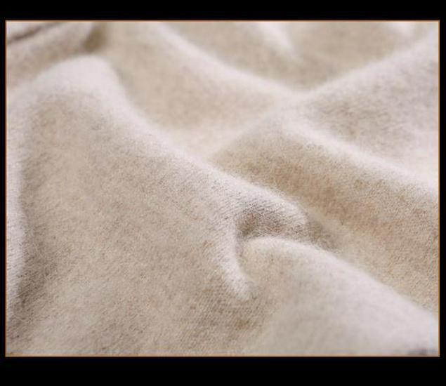 Ordos City Cashmere Pants: Unisex High-Waisted Slim Fit Thin Wool Base Layer for Winter