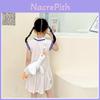 Adorable White Goose Plush Single Shoulder Bag For Girls