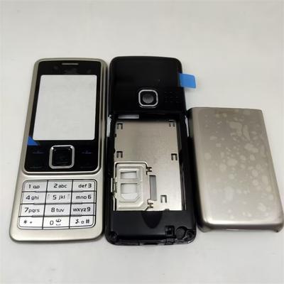 For Nokia 6300 Full Complete Mobile Phone Housing Cover Door Frame Battery Back Cover + English Keypad