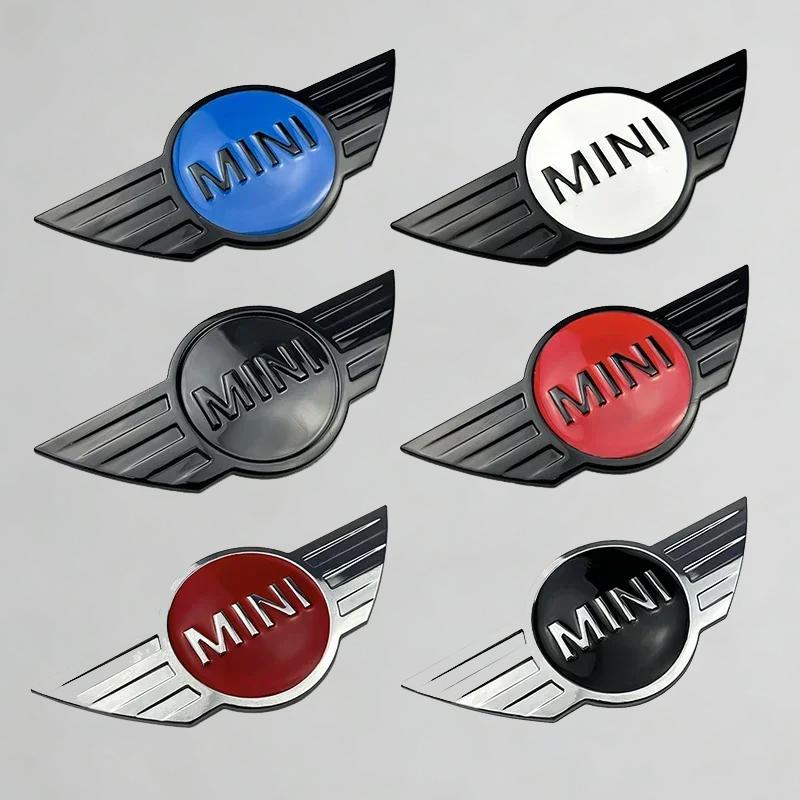 Auto Emblem Heck Front Abdeckung Logo für Mini F55 F56 F60 Cooper R50 R52 R53 R56 R57 JCW F54 R58 R60 COUNTRYMAN 15.1x6.5cm