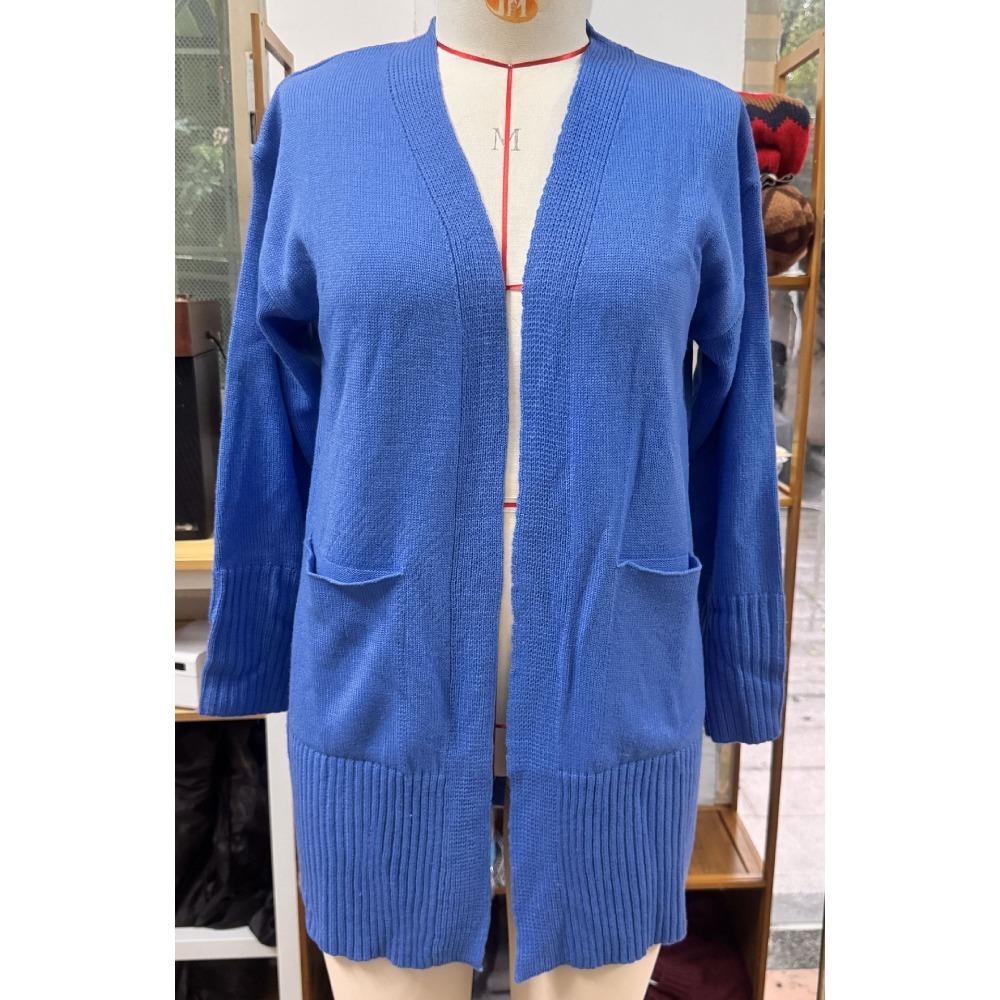 Pull décontracté ample à col en V pour femme Automne Hiver Tenue d'intérieur Pull en maille