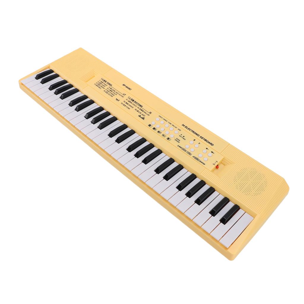 54 Key Electronic Piano Keyboard with Wired Microphone Support Recording Multifunction Kids Electronic Piano Music