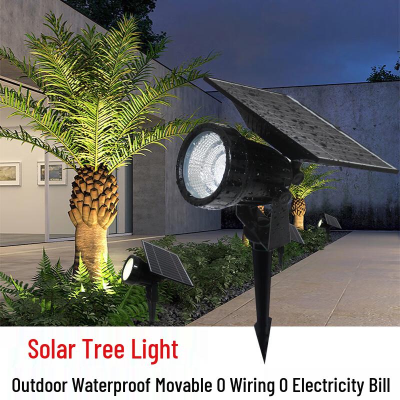 Outdoor Solar Landscape Spotlight
