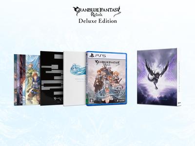 GRANBLUE Relink Deluxe Edition Original Canvas Board Original Blanket Set DX Pack Original Wallpaper Due To Expiration Date [PS5] FANTASY + +