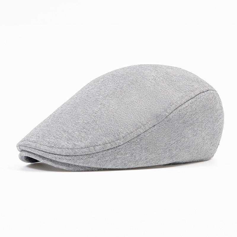 Unisex Large Head Flat Cap - Warm Autumn/Winter Beret Newsboy Cap
