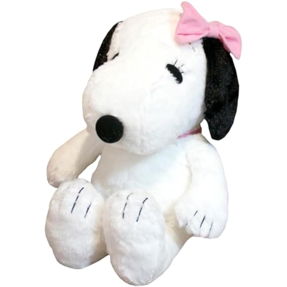 Nakajima Corporation (Nakajima Corporation) Peanuts Hug Hug Plush Toy Medium Size Bell Seat Heigh...