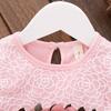 Summer Baby Girls Waist Flower Princess Dress Infant Short Dresses