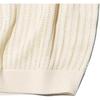 UNIQLO Solid Color Round Neck Lightweight Sleeveless Knit Top Women tops Off-White 467796-01