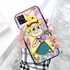 Black Case for Xiaomi Redmi 13C Note 9 iPhone XR 7 8 14 15 11 12 13 X XS Pro Max Samsung A25 S23 S24 FE Ultra Plus Star Vs the Forces of Evil