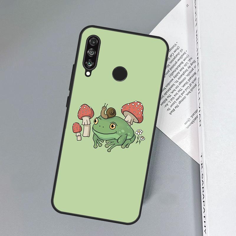 Ästhetischer Frosch Für Huawei Nova 11 Pro 9 10 SE Y70 Y60 Y90 Y61 Y91 Y73 Y72 12s 12i 11i 8i P30 P40 Lite Hülle