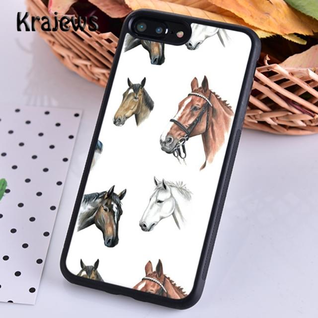 

Чехол для телефона Krajews с изображением лошадей и коллажем для iPhone 14 5 6s 7 8 plus X XR XS 11 12 13 pro max Samsung Galaxy S21 S22ultra iPhone 11