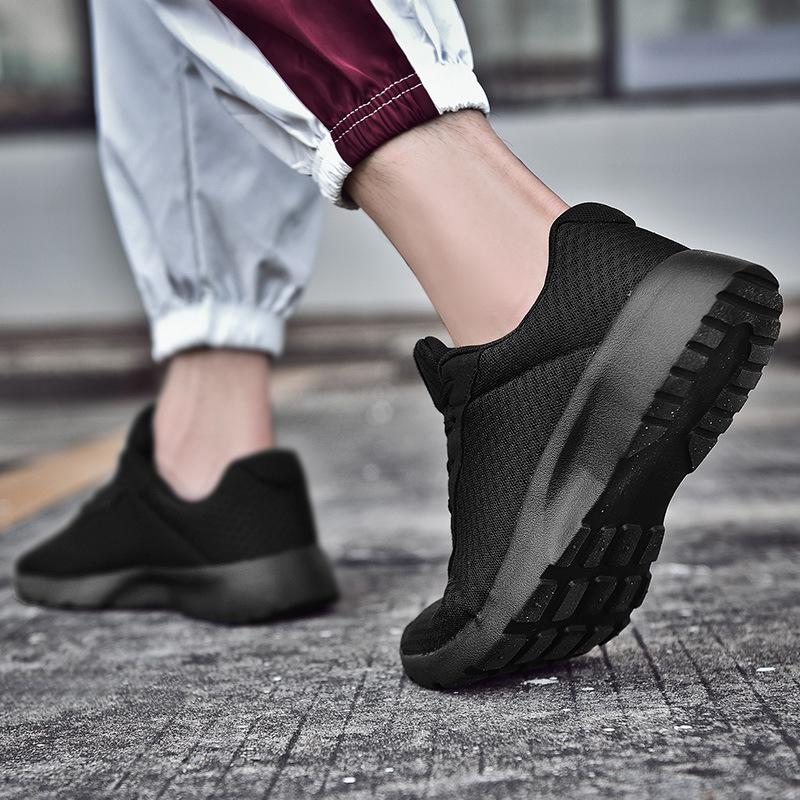 Fashion Summer Mesh Shoes Men Sneakers Breathable Mens Casual Shoes Lace-up Walking Footwear Light Women Running Sneaker Tenis Masculino