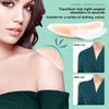 Silicone Padded Shoulder Pad Blitz Shirt Jacket Traceless Invisible Removable Unisex Shoulder Slip Narrow Shoulder Temperament Shoulder