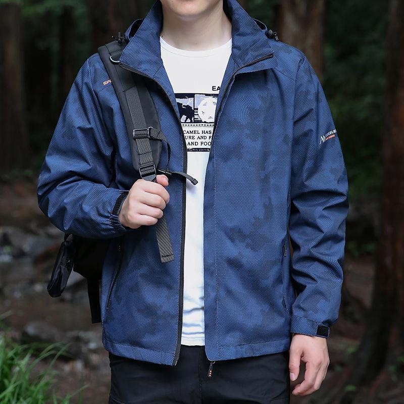 Herren Bergjacken Herren Wanderjacken Outdoor Abnehmbare Kapuze Mäntel Ski Snowboard Parka Winter Oberbekleidung