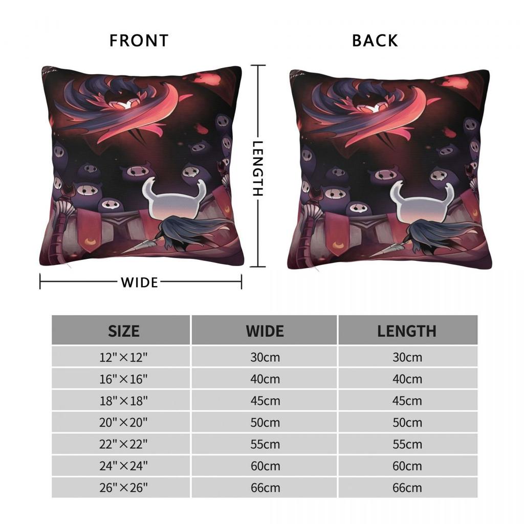 Warm Home Hollow Knight Funny Gamesdecorations Pillowcase Stuff Pillow Cover Square Multi-Size