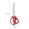 Stainless Steel Food Clip Silicone Cooking Tongs New Barbecue Scissors Clip Set  Outdoor