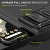 For Google Pixel 8 Pro Armor Series Kickstand Phone Case Slide Camera Protection PC+TPU Cover