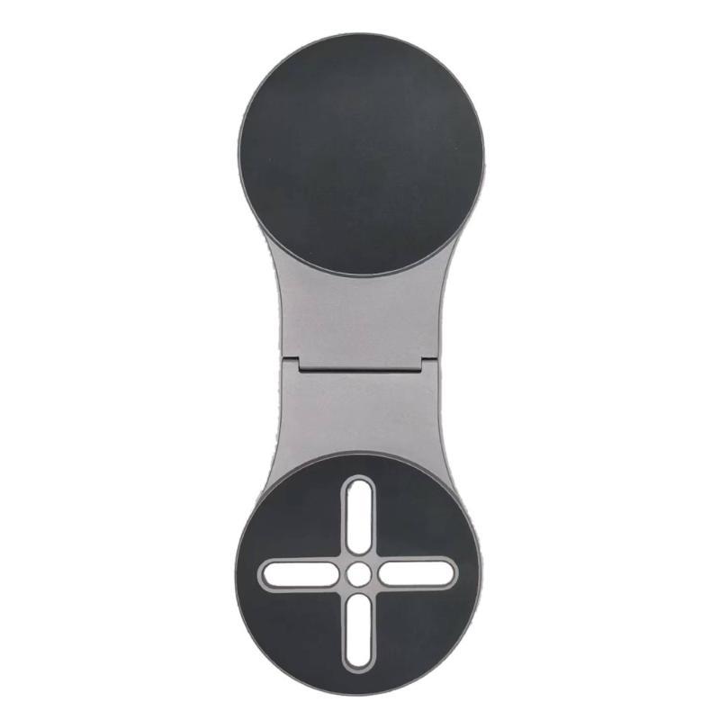 Universal Magnetic Phone Mount Holder For Computer Monitor Laptop Car Dashboard Aluminum Foldable Adjustable Stand