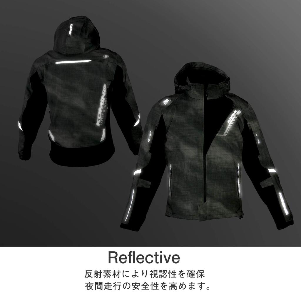 Motorradteile Deep Olive L [KOMINE] 07-579