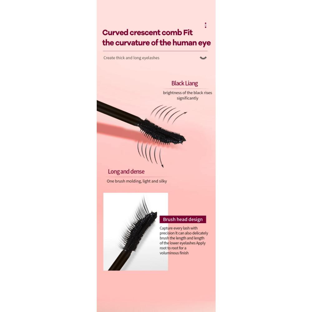 Long Curling 3D Styling Mascara Makeup Durable Waterproof Non-blooming