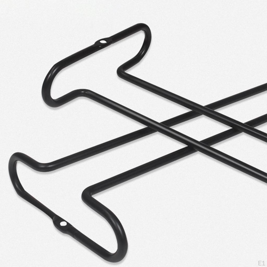 Under Cabinet Wine Glass Rack Glasses Storage Hanger High Bearing Barware Display Organizer Stemware