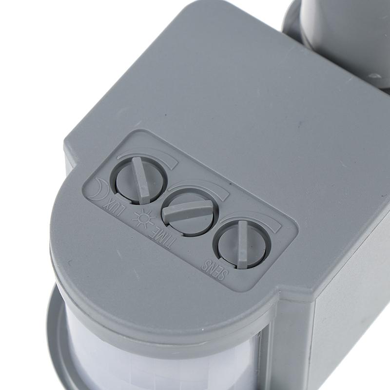 180 Degree  Led Infrared Pir Motion Sensor Detector Wall Light Switch 110V~265V
