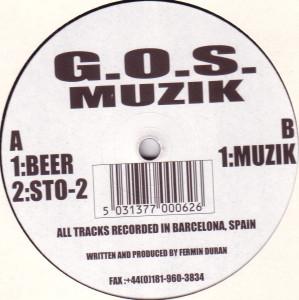 

12inch Record G.O.S. - Muzik KD004 Kne Deep 1998 UK Dance & Electronica Used