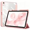 Pro iPad A16 10. a 11. generace 10,9" 11" / Magnetický obal na tablet s držákem na tužku, Trojitý skládací kryt s stojánkem, Automatické probuzení/uspání