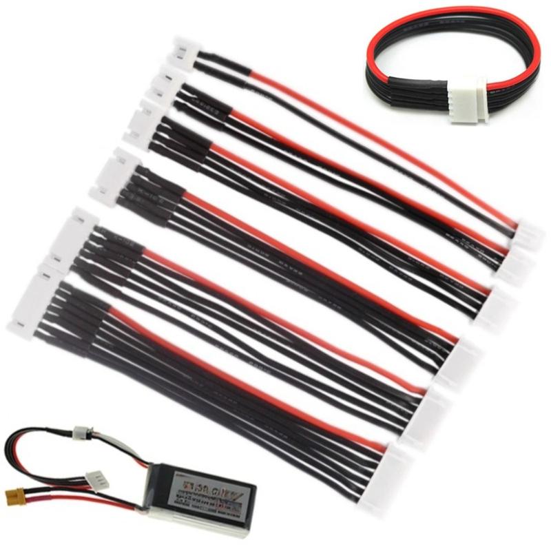 1S 2S 3S 4S 5S 6S 7S 8S LiPo Balance Cable Charging Power Extension Wire 10~30CM For RC Drones Rechargeable Lipo Battery DIY Toy