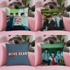 Hot Movie W-Weak Hero Class 1 Pillow Case Anti-Dustmite Pillowcase Invisible Zipper Silky Short Plush Sofa Cushion Cover