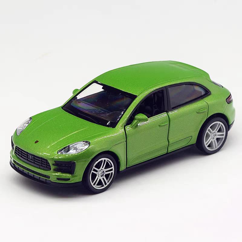 Porsche Macan S 2019 City SUV Simulation Diecast & Toy Vehicles Pull Back Car RMZ City 1:36 Alloy Model Gifts For Children