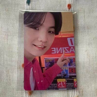 BTS Min Yoon-gi STAGE-SEOUL GLOBAL PTD Limited Edition Photocard