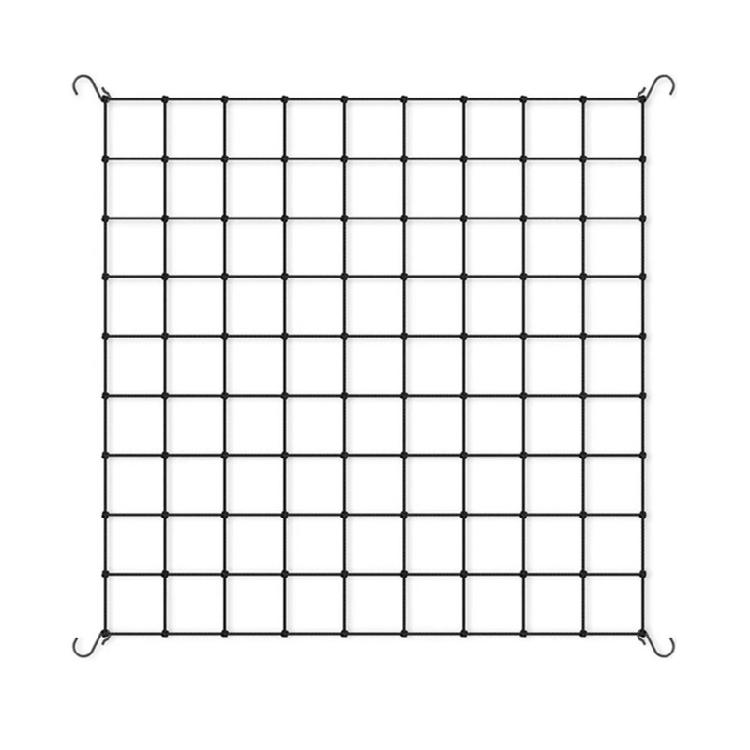 Elastic Trellis Net for Plant Net with Hook Flexible Hydroponics Support