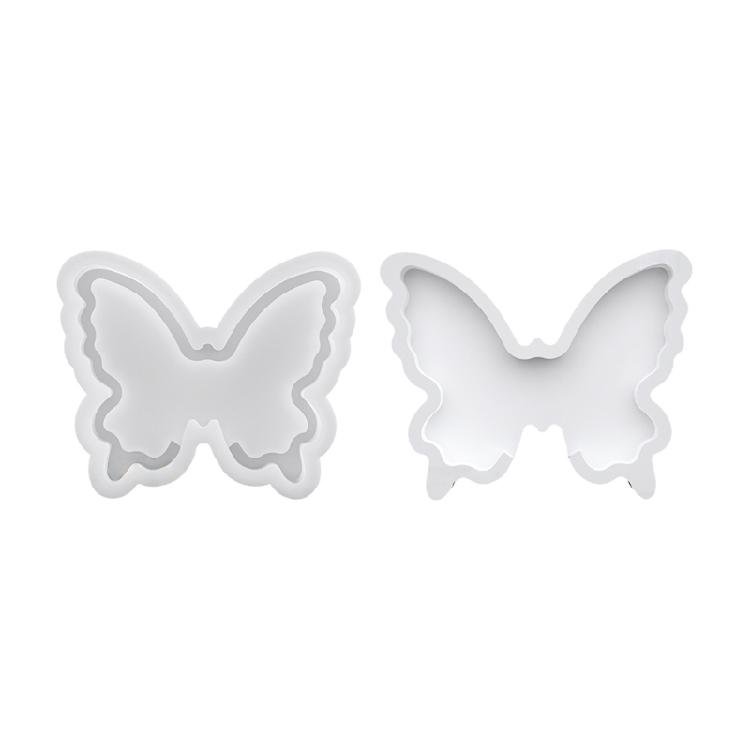 Hollow Butterfly Artisanal Silicone Mold Food Safe Material For Decorative Box Making And Creative Gift Crafting Projects