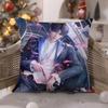 Game Rafael Love Deepspace-Cool Pillow Case Comfort Sofa Bed Silky Elegant Invisible Zipper Decorative Cushion Cover