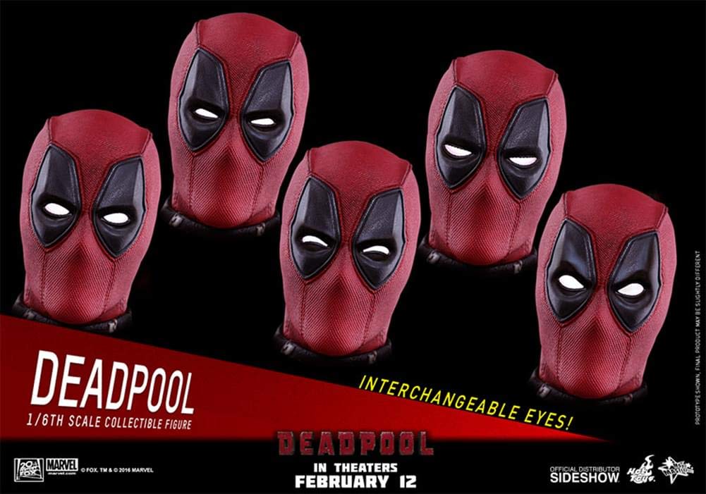 Movie Masterpiece Deadpool Deadpool 1/6 Scale Plastic Painted Movable Figure
