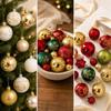 44 Stück Hängedekoration Einfach aufzuhängen Weihnachtsbaumschmuck Leicht für saisonale Dekoration zu Hause