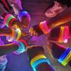 10 Pieces Plastic Light Up Bangle Glow In The Dark Luminous Wristbands  Concerts