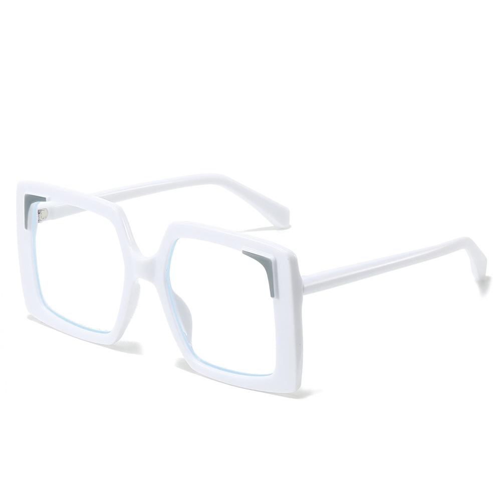 High Quality High End Designer Style Retro Edgy Punk Trendy Oversized Square Shaped Female For Both Male Sun Glasses