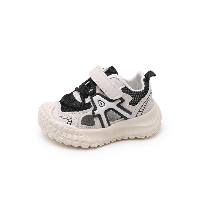 Children's Sports Shoes Summer New Boys Sandals Medium and Small Children's Mesh Breathable Shoes Girls Breathable Soft Sole Dad Shoes