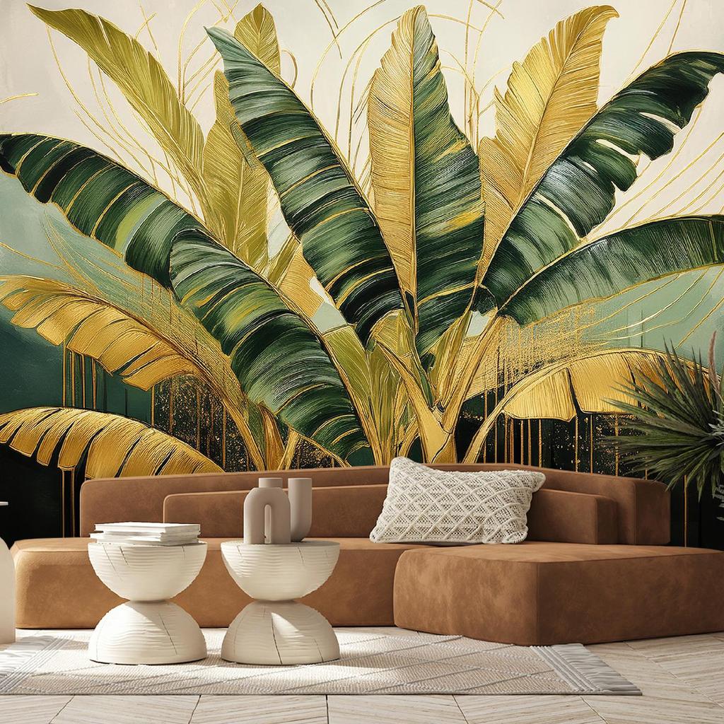 Tapet Frunze de bananier Botanic