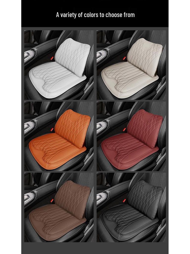 All-Season Nappa Leather Car Seat Cushions & Lumbar Supports for Buick Models: Verano, Encore, Regal, GL8, Velite 6, LaCrosse, and E5.