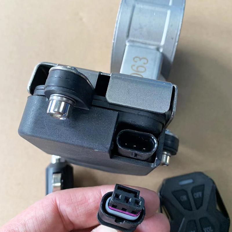 Active Car Exhaust Flap Cutout Valve Electric Remote Control System Universal Sound Control Valve Electronic Kit
