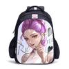 Cartoon Printing Casual Shoulder Bag Junior High School Students Large Capacity Backpacks