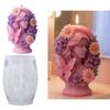 Food Grade Silicone Mould with Butterfly Girl Designs for Candle Making Craft Projects