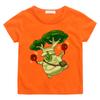 Shalaka Cartoon Print Streetwear T-shirts Korok 100%cotton Manga Short Sleeve Boys/Girls T Shirt Summer Teens Round Neck T-shirt